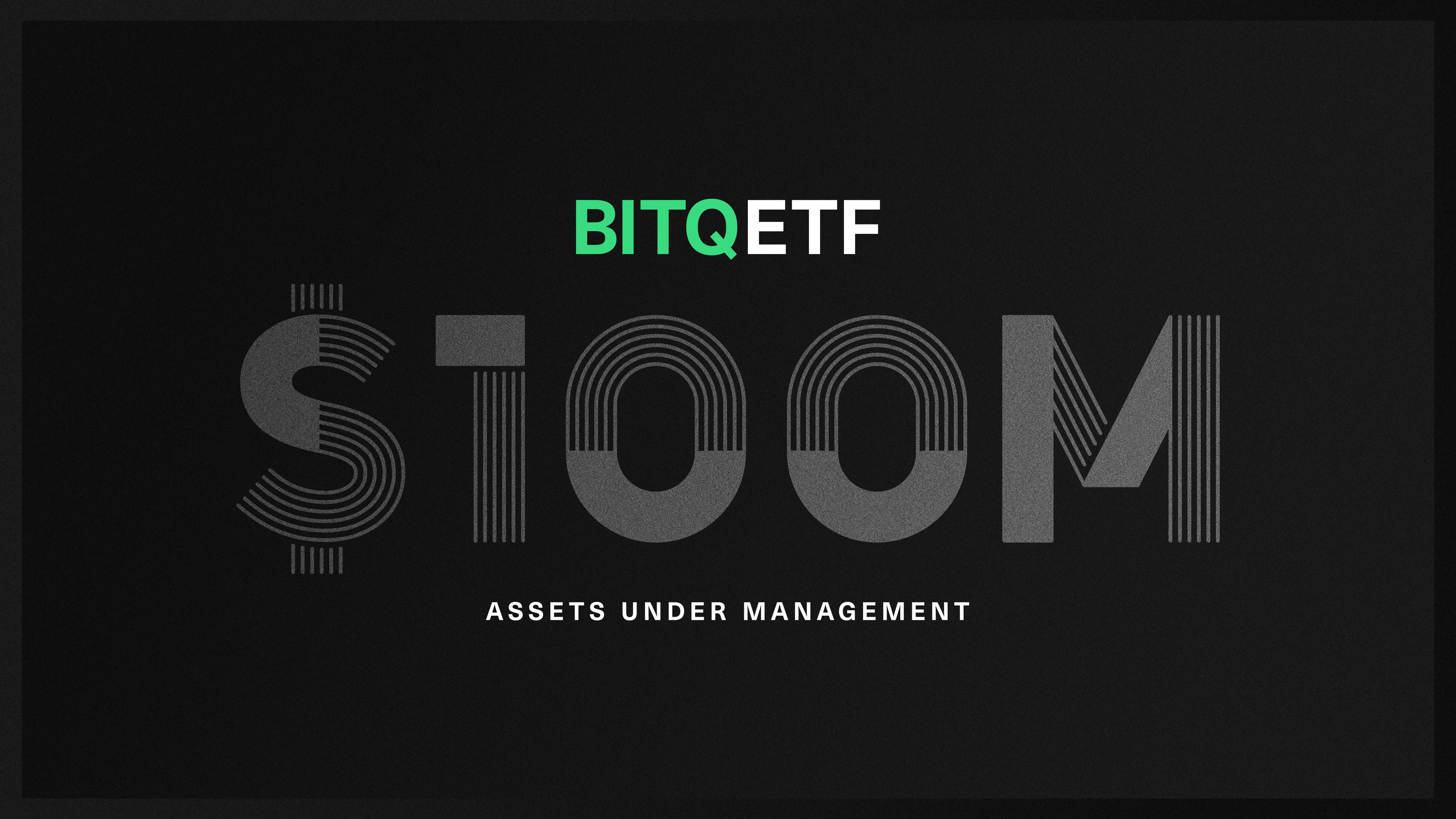 Bitwise Crypto Industry Innovators ETF (NYSE: BITQ) Surpasses $100 Million in Assets