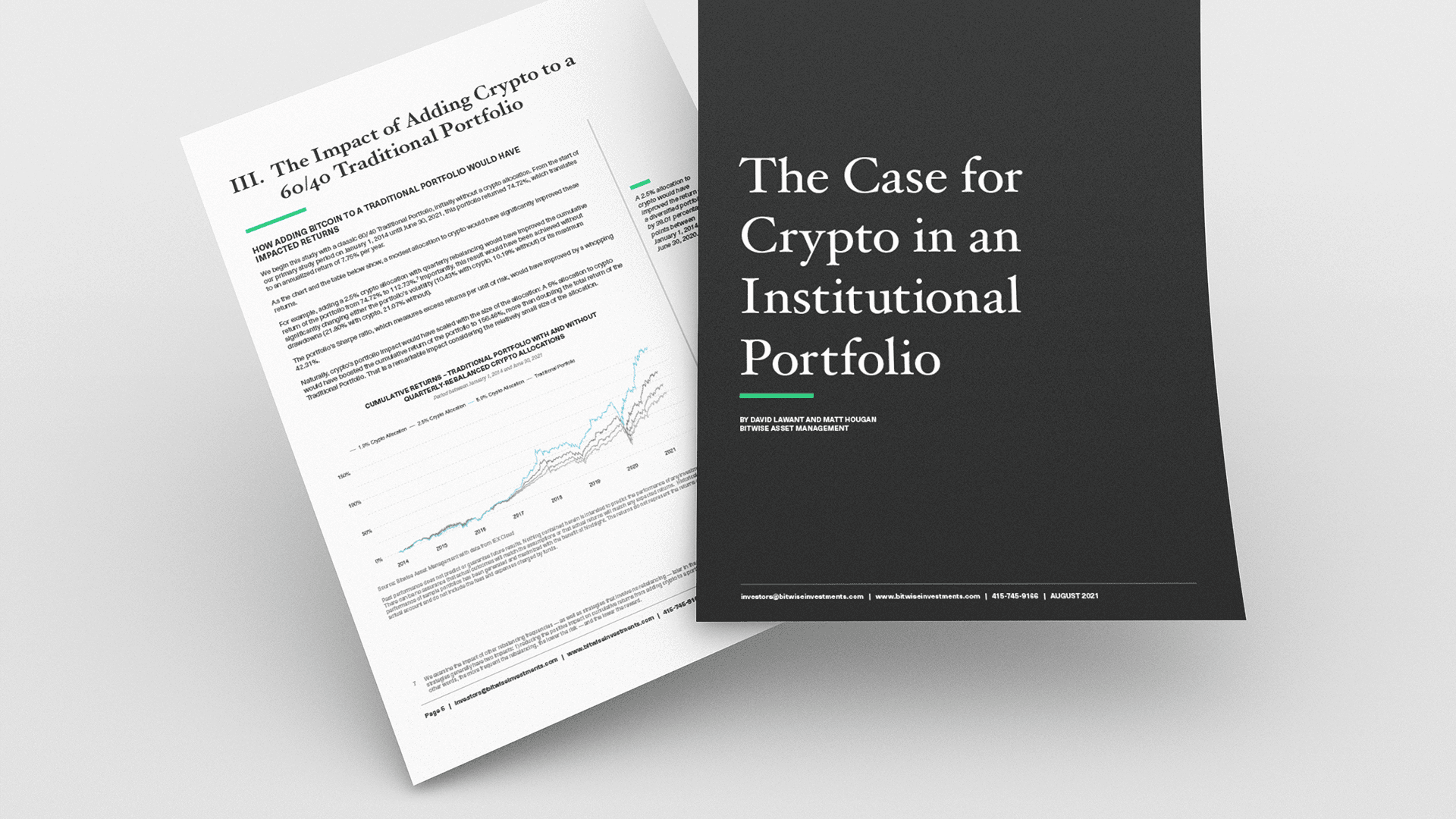 The Case for Crypto in an Institutional Portfolio